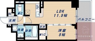 ラヴィベール江坂の物件間取画像